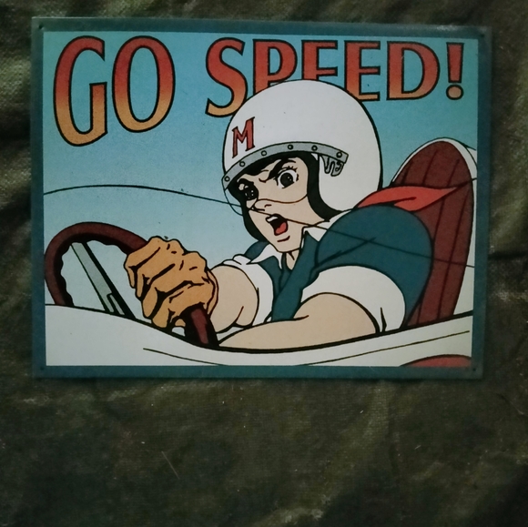 Set of Speed Racer metal signs - Picture 2 of 6